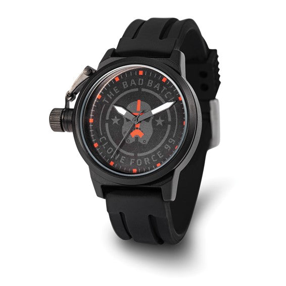 Star Wars Hunter Clone Trooper Men's Crown Protector Rubber Watch