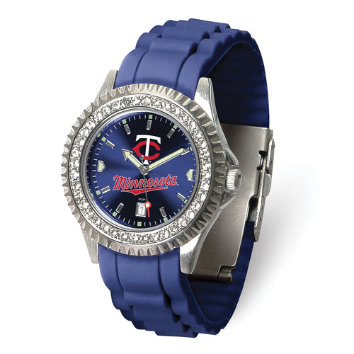 Gametime Minnesota Twins Ladies Sparkle Watch