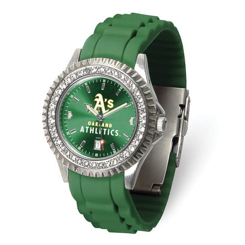Gametime Oakland A's Ladies Sparkle Watch