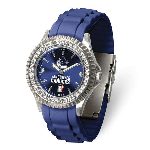 Gametime Vancouver Canucks Ladies Sparkle Watch