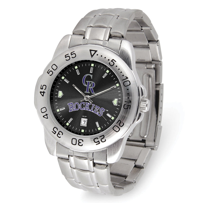 Gametime Colorado Rockies Sport Steel Watch