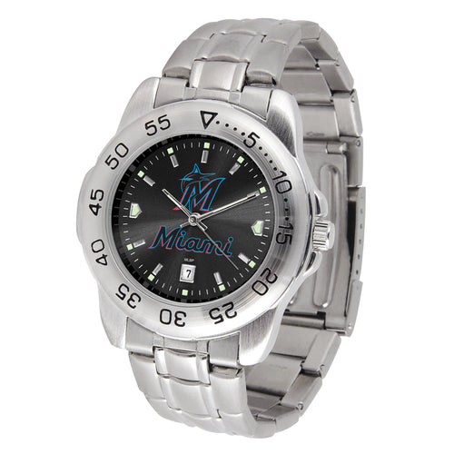 Gametime Miami Marlins Sport Steel Watch