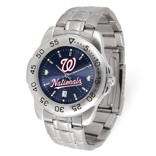 Gametime Washington Nationals Sport Steel Watch