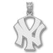 New York Yankees NY Silver Pendant