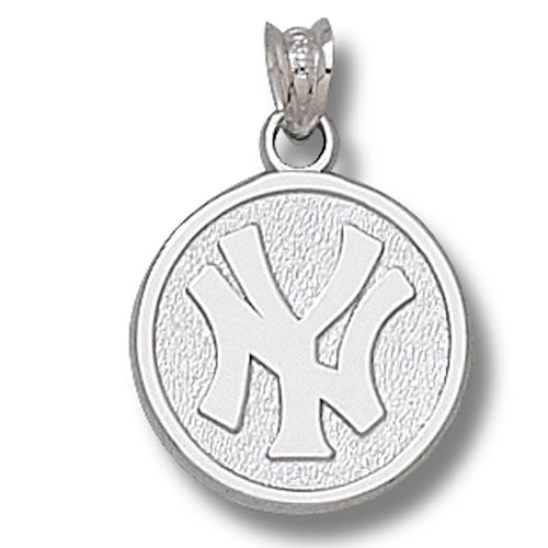 New York Yankees NY Round Pendant