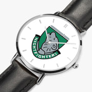 Perspective View - 101st Airborne Division Ultra Thin Watch (Black Strap)