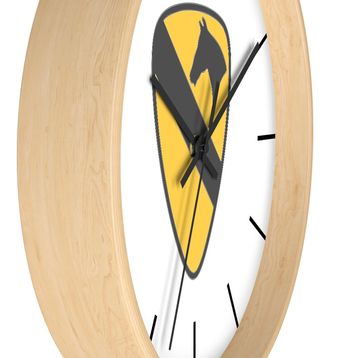 1st Cavalry Division Wall Clock