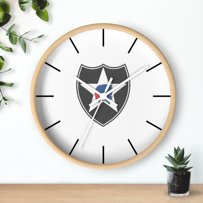 2nd Infantry Division Wall Clock