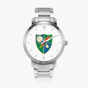 75th Ranger Regiment-46mm Automatic Steel Strap Silver Watch