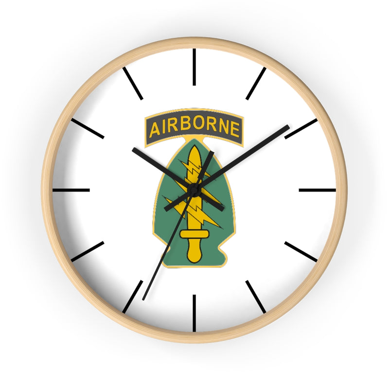 Special Forces Airborne Wall Clock