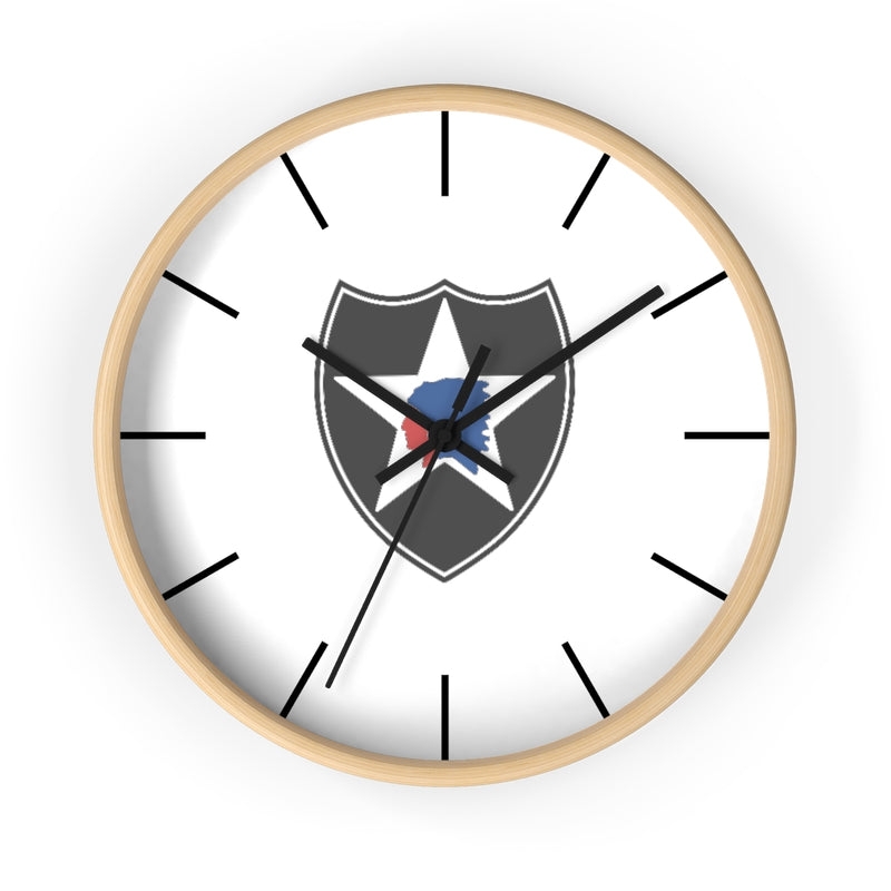 2nd Infantry Division Wall Clock