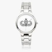 Senior Parachutist-Silver Stainless Steel Silver Quartz Watch