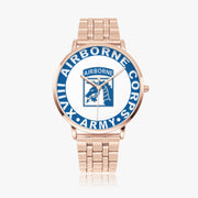 XVIII Airborne Corps Goldtone Watch
