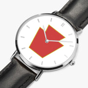 Perspective View - 28th Infantry Division Ultra Thin Watch (Black Strap)
