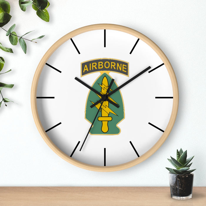 Special Forces Airborne Wall Clock