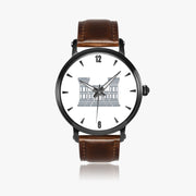 Combat Engineer-46mm Automatic Watch with a Brown Leather Band