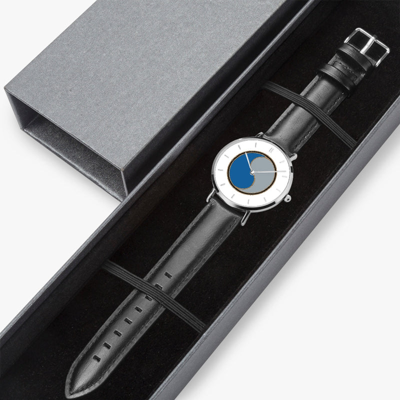 Watch Case with 29th Infantry Division Ultra Thin Watch (Black Strap)