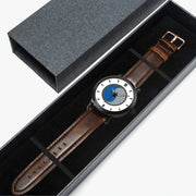 Watch Case with 29th Infantry Division-46mm Automatic Watch (Brown Strap)