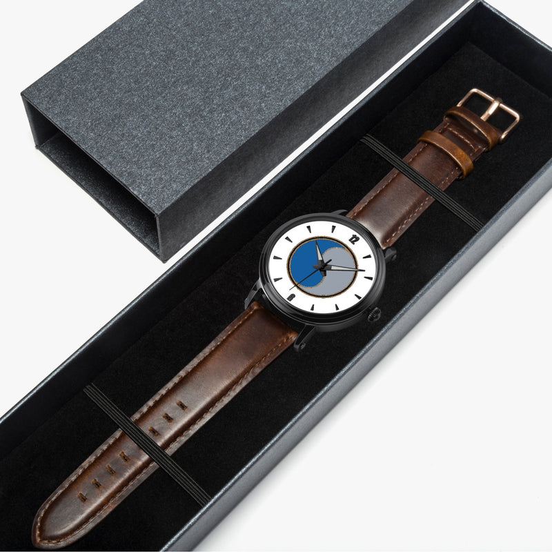 Watch Case with 29th Infantry Division-46mm Automatic Watch (Brown Strap)
