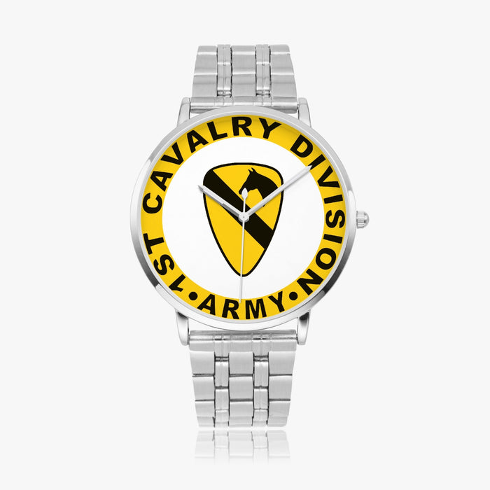 1st Cavalry Division Silvertone Watch