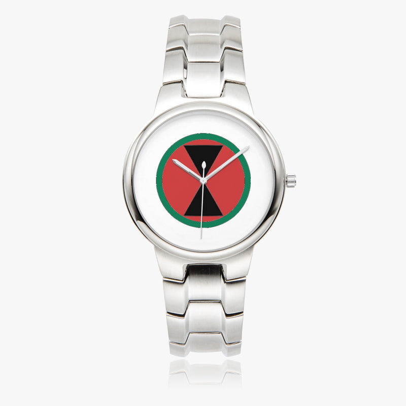 7th Infantry Division-Silver Stainless Steel Silver Quartz Watch