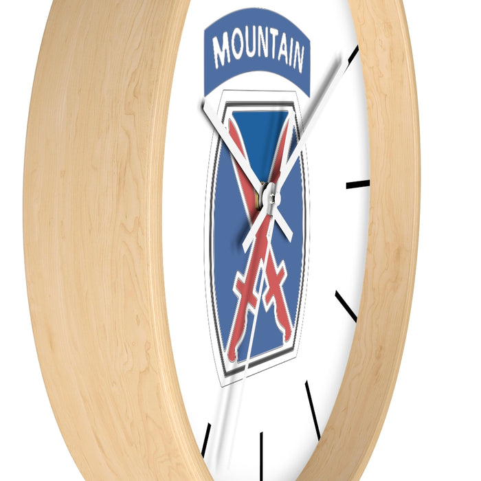 10th Mountain Division Wall Clock