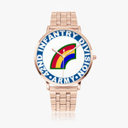 42nd Infantry Division Silvertone Watch
