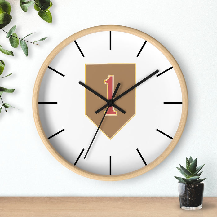1st Infantry Division Wall Clock