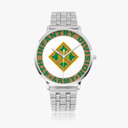 4th Infantry Division Silvertone Watch