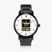 US Army-46mm Automatic Steel Strap Black Watch