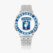 173rd Airborne Brigade Silvertone Watch