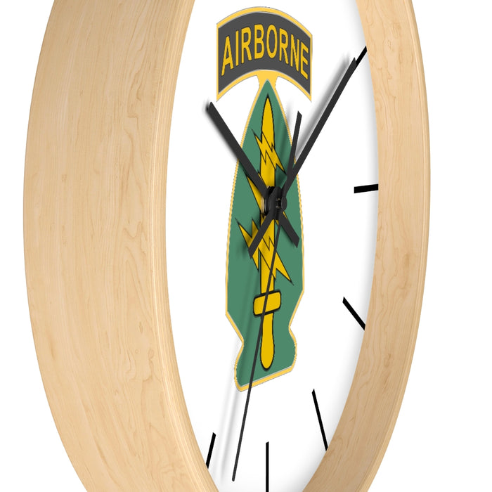 Special Forces Airborne Wall Clock