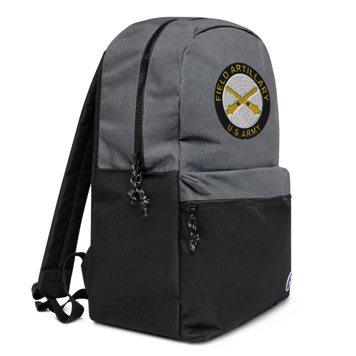 US Army Field Artillery Embroidered Champion Backpack