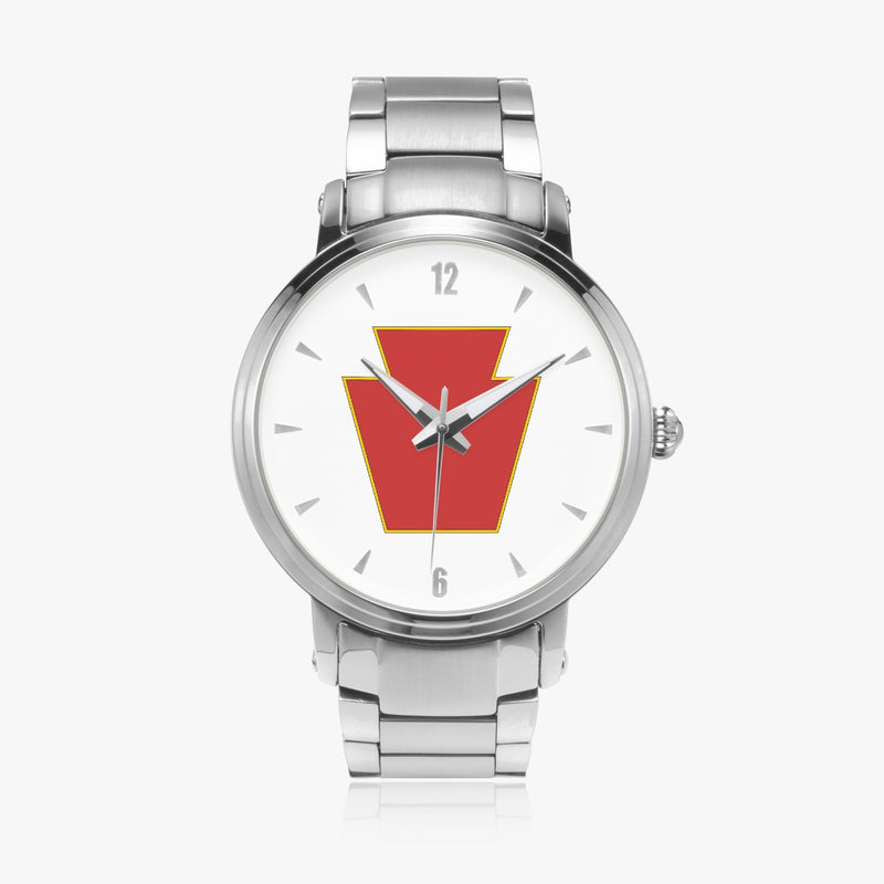28th Infantry Division-46mm Automatic Steel Strap Silver Watch