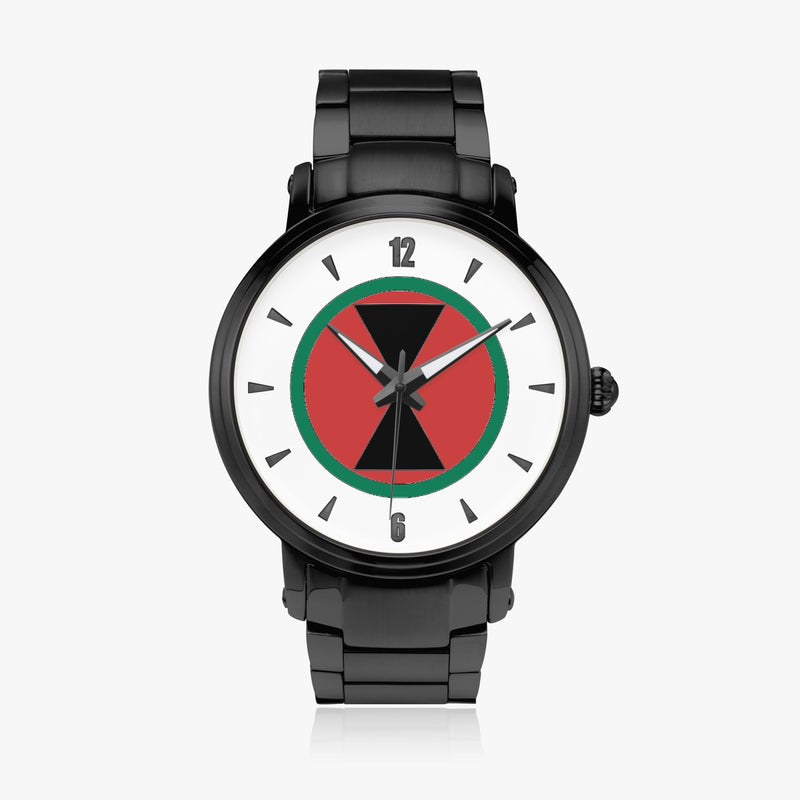 7th Infantry Division-46mm Automatic Steel Strap Black Watch