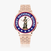 US Army National Guard Goldtone Watch