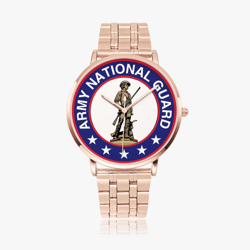 US Army National Guard Goldtone Watch
