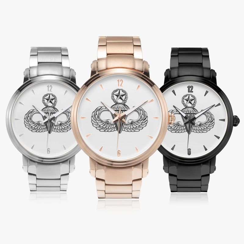 Family of Master Parachutist 46mm Automatic Steel Strap Watches
