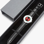 Watch Case with 7th Infantry Division Ultra Thin Watch (Black Strap)