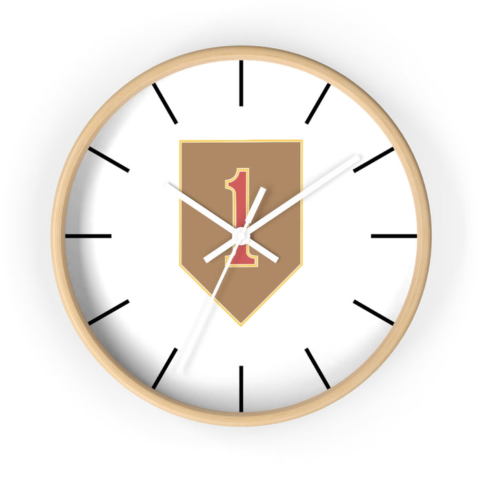 1st Infantry Division Wall Clock