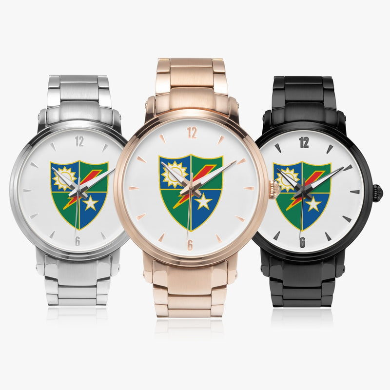 Family of 75th Ranger Regiment 46mm Automatic Steel Strap Watches