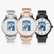 Family of XVIII Airborne 46mm Automatic Steel Strap Watches