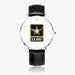 Top View - US Army Ultra Thin Watch (Black Strap)