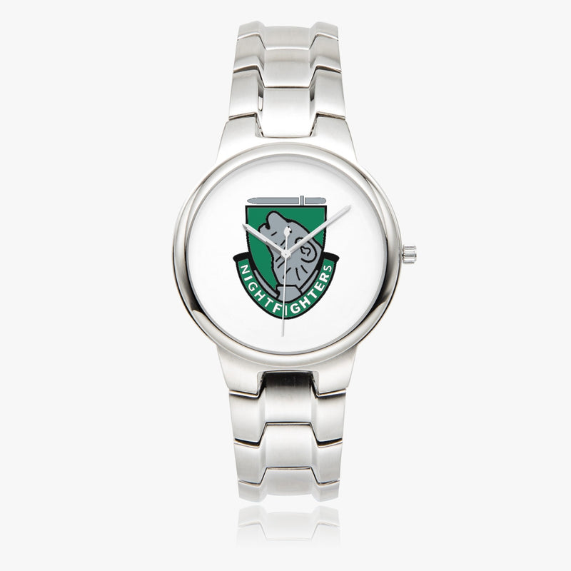 104th Infantry Division-Silver Stainless Steel Silver Quartz Watch