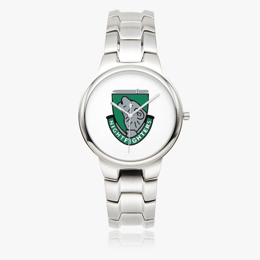 104th Infantry Division-Silver Stainless Steel Silver Quartz Watch