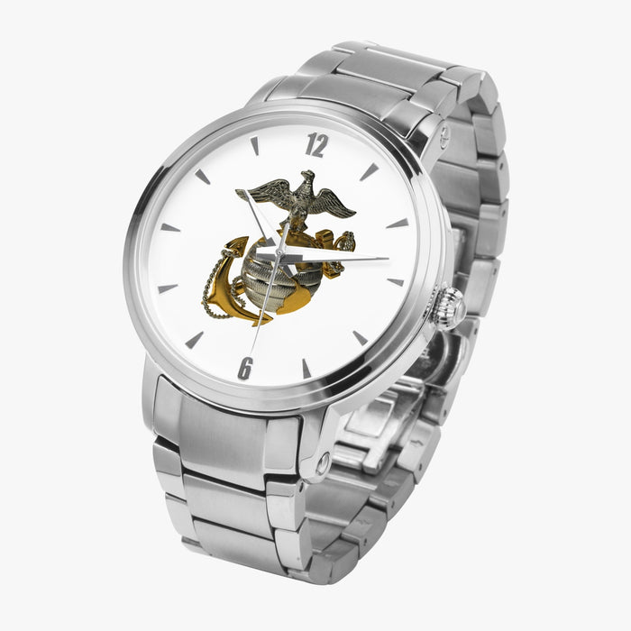 United States Marine Corps-Steel Strap Automatic Watch