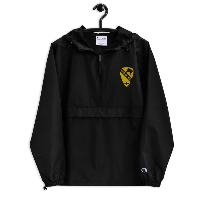 1st Air Cavalry Brigade Embroidered Champion Packable Jacket
