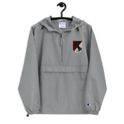 11th Armored Cavalry Regiment Graphite Champion packable jacket with a detailed embroidered logo