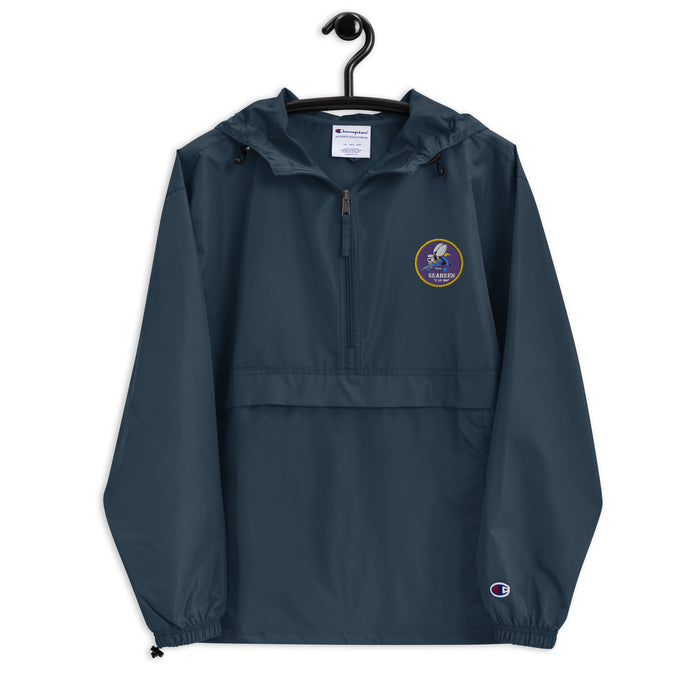 Navy Seabees Embroidered Champion Packable Jacket