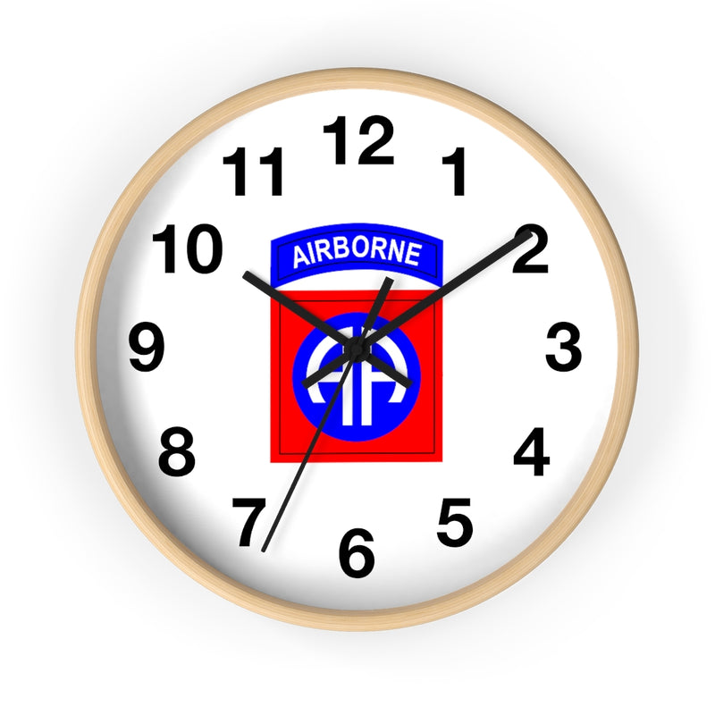 82nd Airborne Division Wall Clock